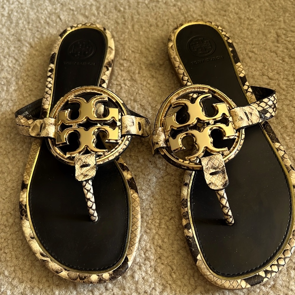 Tory Burch Metal Miller Sandals